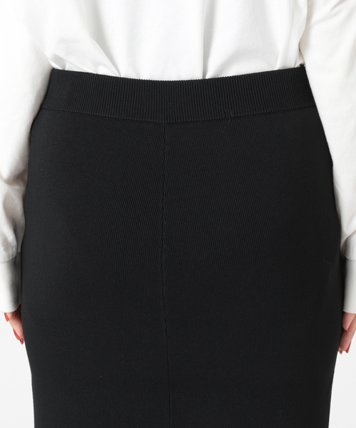 JOURNAL STANDARD(ジャーナルスタンダード)の「ソウバリニットスカート(スカート・レディース・ライトグレー/ブラック/グリーン・38/36)」の10枚目の写真