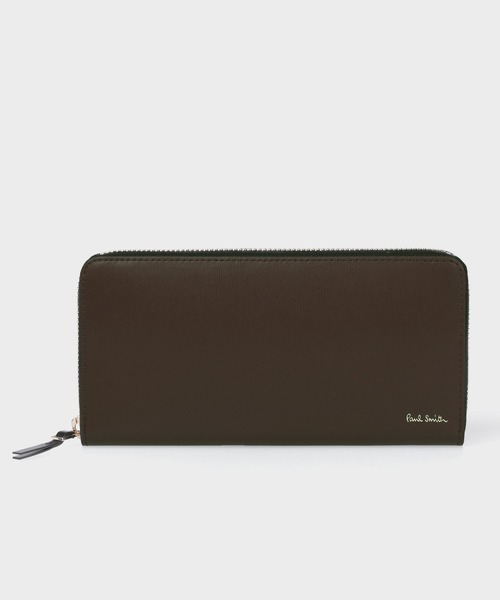 Paul Smith(ポールスミス)の「シティエンボス ラウンドジップ長財布 / 863843 P307NC(財布・メンズ・ブラック/ダークブラウン/ブルー・FREE)」の1枚目の写真