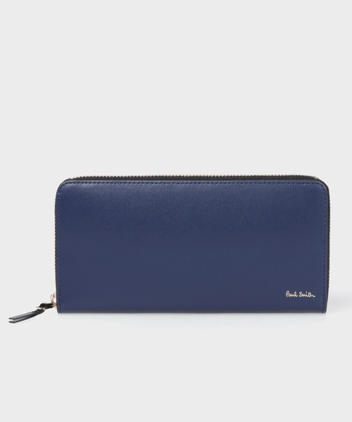 Paul Smith(ポールスミス)の「シティエンボス ラウンドジップ長財布 / 863843 P307NC(財布・メンズ・ブラック/ダークブラウン/ブルー・FREE)」の3枚目の写真