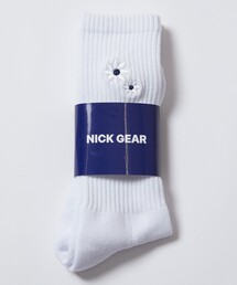 Firsthand | NICK GEAR/ニックギア SP Flower SOCKS / 別注フラワー刺繍ソックス(ソックス/靴下)
