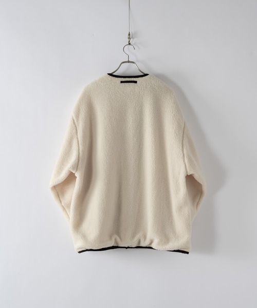 DOOPZ（ドープス）の「ノーカラーボアブルゾン（ブルゾン）」 - WEAR