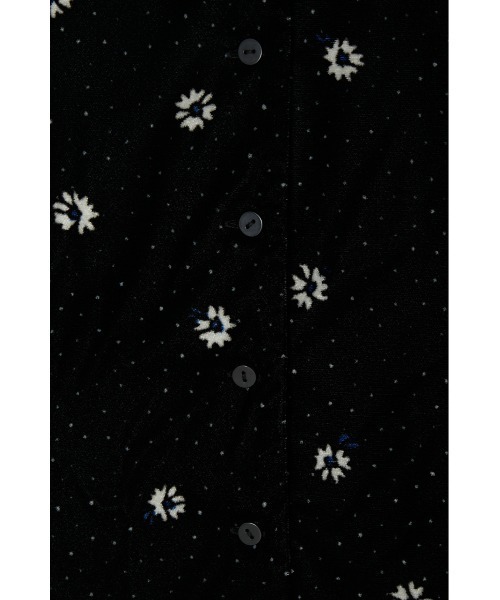 MOUSSY（マウジー）の「VELVET DAISY COMPACT シャツ（シャツ/ブラウス・レディース・グリーン/ブラック・1/2）」の10枚目の写真