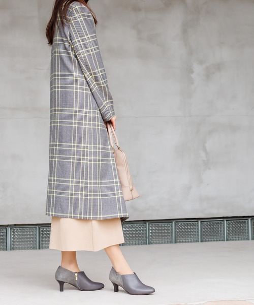 water massage（ウォーターマッサージ）の「【water massage】【撥水】ブーティー/622307（ブーツ・レディース・グレー/ブラック/ベージュ・23.5cm/24.5cm/23.0cm/24.0cm/22.5cm/22.0cm）」の6枚目の写真