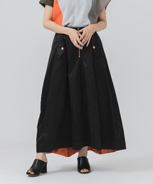 DOLLUPOOPS | doll up oops フレアコクーンミリタリースカート(スカート)