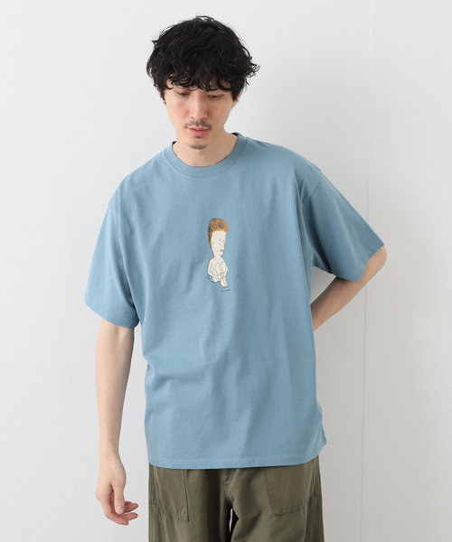 JOURNAL STANDARD(ジャーナルスタンダード)の「【BEAVIS AND BUTT-HEAD × JS】ビーバス・アンド・バットヘッド Tシャツ 2(Tシャツ/カットソー・メンズ・ホワイト/サックスブルー/ピンク/アイボリー/ブラックミックス/ホワイト系その他/ブラック系その他/ライトイエロー・MEDIUM/LARGE)」の16枚目の写真