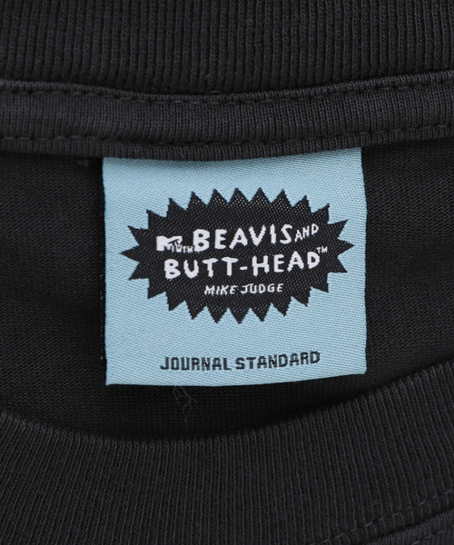 JOURNAL STANDARD(ジャーナルスタンダード)の「【BEAVIS AND BUTT-HEAD × JS】ビーバス・アンド・バットヘッド Tシャツ 2(Tシャツ/カットソー・メンズ・ホワイト/サックスブルー/ピンク/アイボリー/ブラックミックス/ホワイト系その他/ブラック系その他/ライトイエロー・MEDIUM/LARGE)」の13枚目の写真