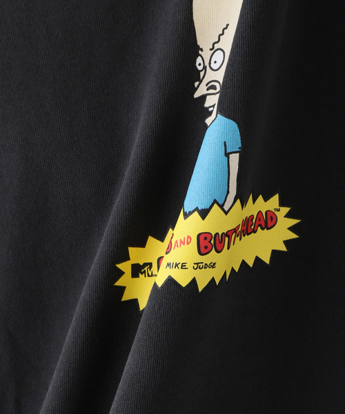 JOURNAL STANDARD(ジャーナルスタンダード)の「【BEAVIS AND BUTT-HEAD × JS】ビーバス・アンド・バットヘッド Tシャツ 2(Tシャツ/カットソー・メンズ・ホワイト/サックスブルー/ピンク/アイボリー/ブラックミックス/ホワイト系その他/ブラック系その他/ライトイエロー・MEDIUM/LARGE)」の20枚目の写真