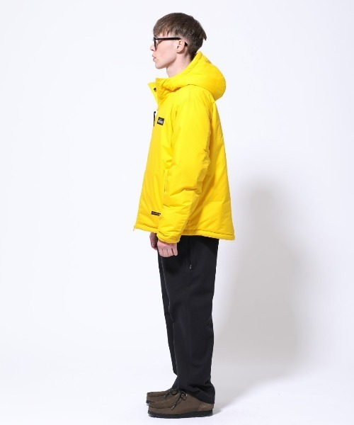 example-WILDTHINGSコラボ( イエロー） ナイロンジャケット example-WILDTHINGSコラボ( イエロー） ナイロンジャケット