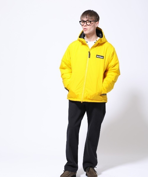 WILD THINGS（ワイルドシングス）の「【WILDTHINGS / ワイルドシングス】BELAY JACKET（ダウンジャケット/コート・メンズ・ブラック/ブルー/イエロー/オリーブ・XL/L/S/M）」の8枚目の写真