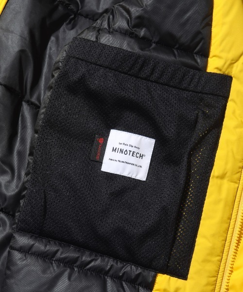 WILD THINGS（ワイルドシングス）の「【WILDTHINGS / ワイルドシングス】BELAY JACKET（ダウンジャケット/コート・メンズ・ブラック/ブルー/イエロー/オリーブ・XL/L/S/M）」の11枚目の写真