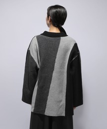 HARE（ハレ）の「オーバーステッチニットカーディガン(HARE