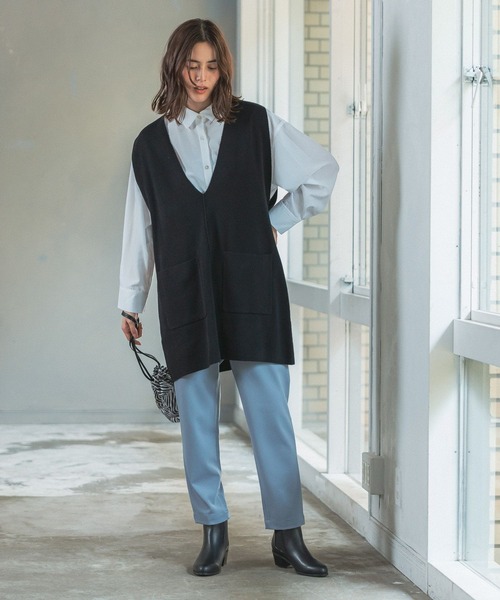 LEPSIM（レプシィム）の「サイドゴアブーツ　344212（ブーツ・レディース・ブラック/アイボリー/ダークブラウン・X-LARGE/MEDIUM/SMALL/LARGE）」の7枚目の写真