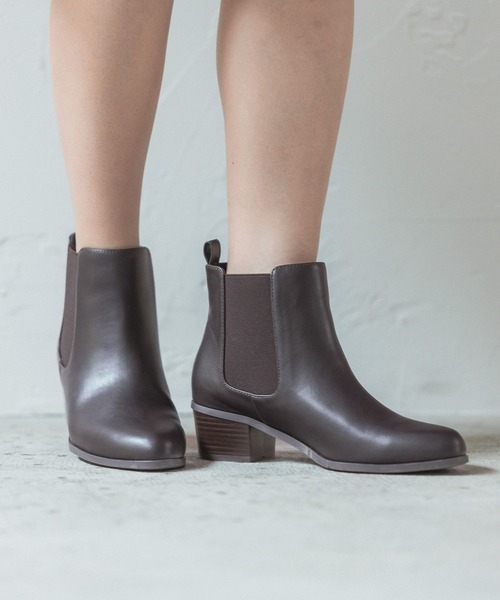 LEPSIM（レプシィム）の「サイドゴアブーツ　344212（ブーツ・レディース・ブラック/アイボリー/ダークブラウン・X-LARGE/MEDIUM/SMALL/LARGE）」の12枚目の写真