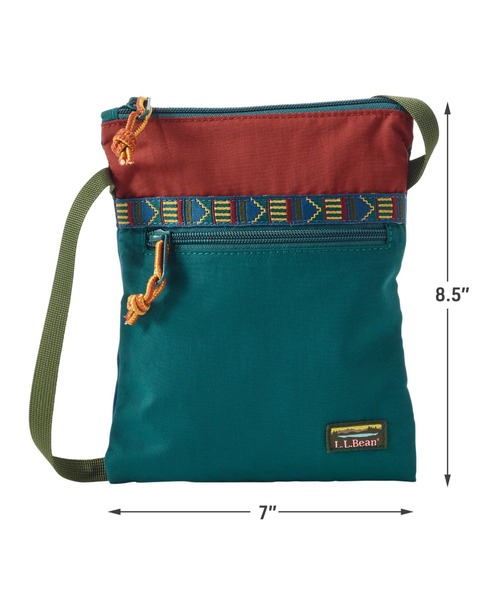L.L.Bean（エルエルビーン）の「マウンテン・クラシック・クロスボディ・バッグ、マルチ（ショルダーバッグ・レディース・ブラック系その他/ブラウン系その他/グリーン系その他/ピンク系その他/ブルー系その他・ONE SIZE）」の9枚目の写真