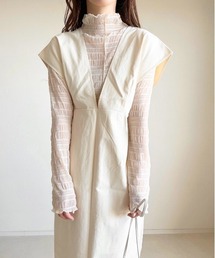 cle | シャーリングシアートップス(Tシャツ/カットソー)