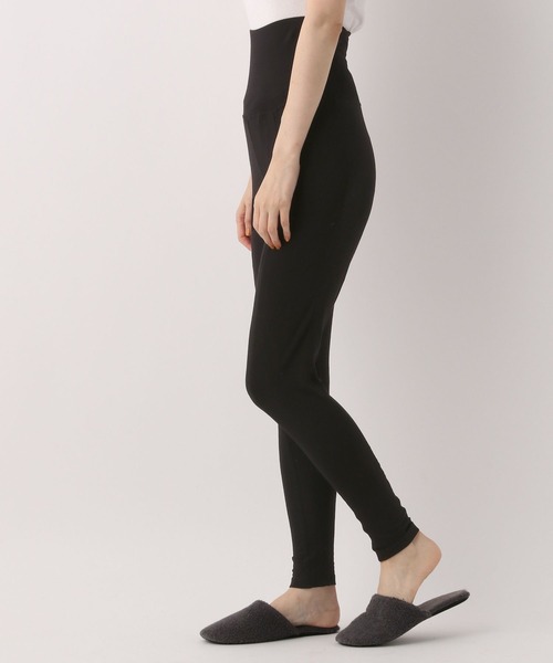 A part by（アパートバイ）の「【underwear】RCベアサポートレギンス（レギンス/スパッツ・レディース・ブラック/ライトベージュ・FREE）」の13枚目の写真