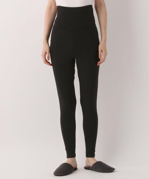 A part by（アパートバイ）の「【underwear】RCベアサポートレギンス（レギンス/スパッツ・レディース・ブラック/ライトベージュ・FREE）」の11枚目の写真