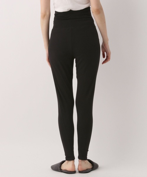 A part by（アパートバイ）の「【underwear】RCベアサポートレギンス（レギンス/スパッツ・レディース・ブラック/ライトベージュ・FREE）」の7枚目の写真