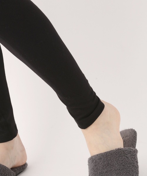 A part by（アパートバイ）の「【underwear】RCベアサポートレギンス（レギンス/スパッツ・レディース・ブラック/ライトベージュ・FREE）」の6枚目の写真