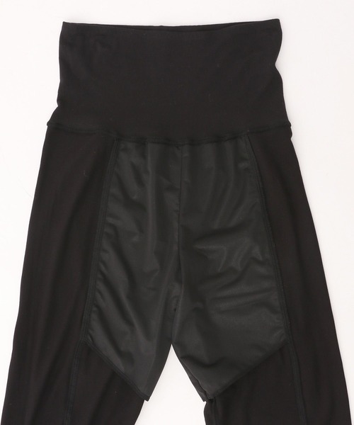 A part by（アパートバイ）の「【underwear】RCベアサポートレギンス（レギンス/スパッツ・レディース・ブラック/ライトベージュ・FREE）」の5枚目の写真