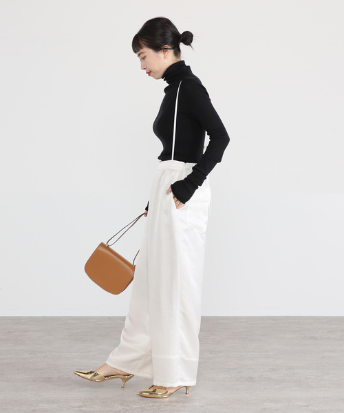 ウールナイロンサスペンダーパンツ（その他パンツ）｜VERMEIL