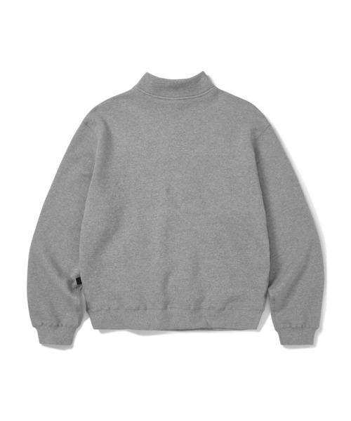 87mm(87mm)の「【87MM / Mmlg】19MG HALF-ZIP SWEAT / パルチムエムエム Mmlg 19MG ハーフジップ ロゴ スウェットシャツ(スウェット・レディース・ナチュラル/グレー/ブラウン/ブラック・MEDIUM/LARGE/SMALL)」の18枚目の写真