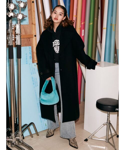 RUSSELL（ラッセル）の「カットオフショートフーディ（パーカー・レディース・グレー/ブラック/ホワイト・FREE）」の13枚目の写真