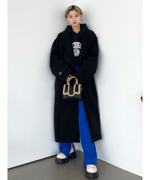 RUSSELL（ラッセル）の「カットオフショートフーディ（パーカー・レディース・グレー/ブラック/ホワイト・FREE）」の14枚目の写真