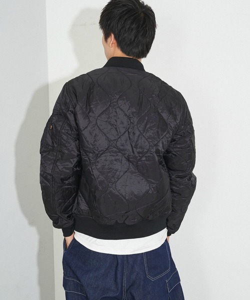 ALPHA（アルファ）の「キルティングMA-1（MA-1）」 - WEAR
