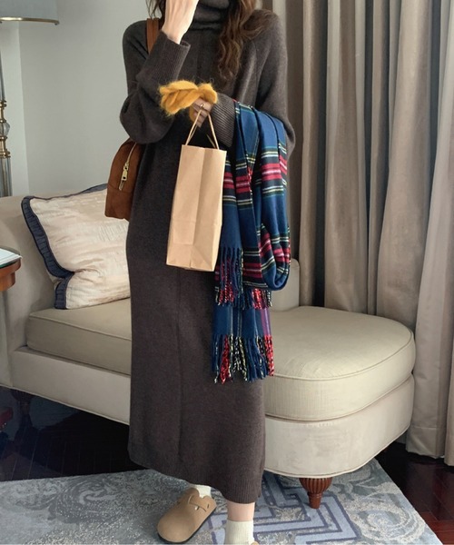 セール 大人のふんわりニットワンピース ワンピース Mejane ミージェーン のファッション通販 Zozotown