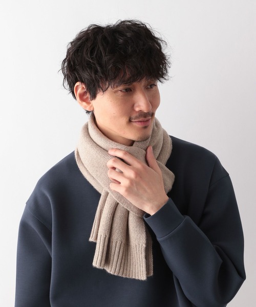 GLOBAL WORK（グローバルワーク）の「ファインタッチ／ニットマフラー