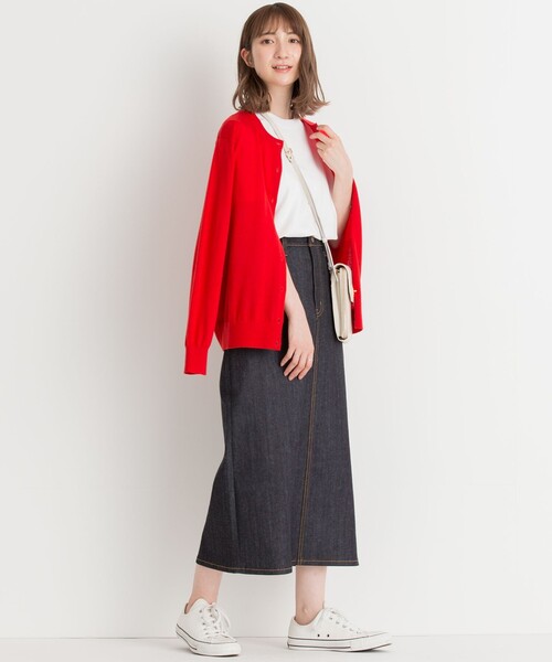 23区（ニジュウサンク）の「【WEB限定】23区DENIM ストレッチデニム スカート（デニムスカート・レディース・アイボリー系/スカイブルー系/ネイビー系・40/38/36）」の16枚目の写真