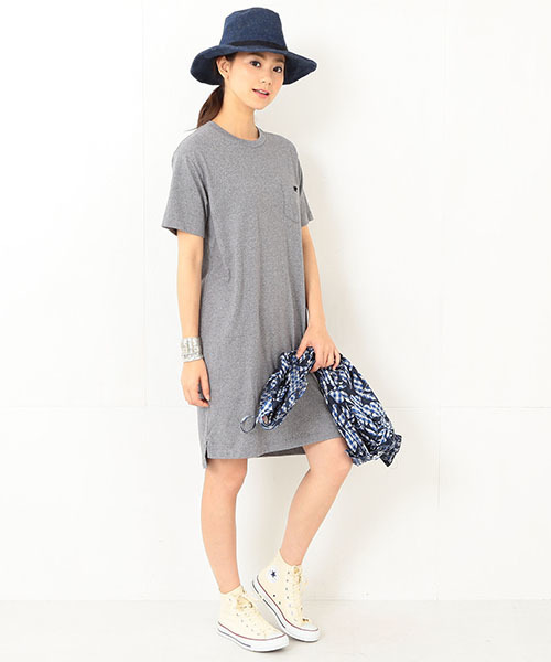 Scye（サイ）の「Scye / クルーネック ショートスリーブ ワンピース SP（ワンピース・レディース・ホワイト/グレー/ブルー・ONE SIZE）」の8枚目の写真