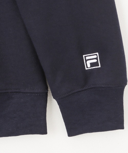 【FILA/フィラ】ワンポイント刺繍 スウェットトレーナー ブランドロゴ main image 1