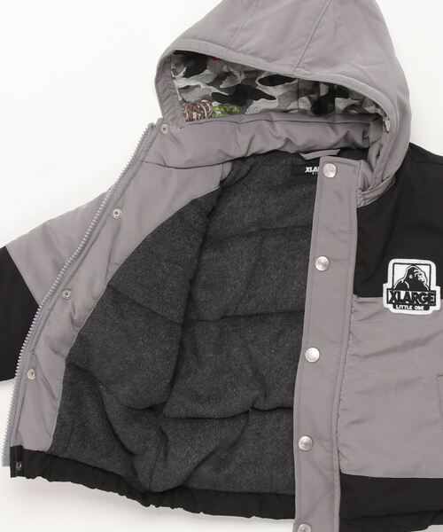 Xlarge kids 水色/黒 ボタン式ジャケット 新品未使用 140cm XLARGE KIDS(エクストララージ キッズ) | キッズのジャケット⁄アウター