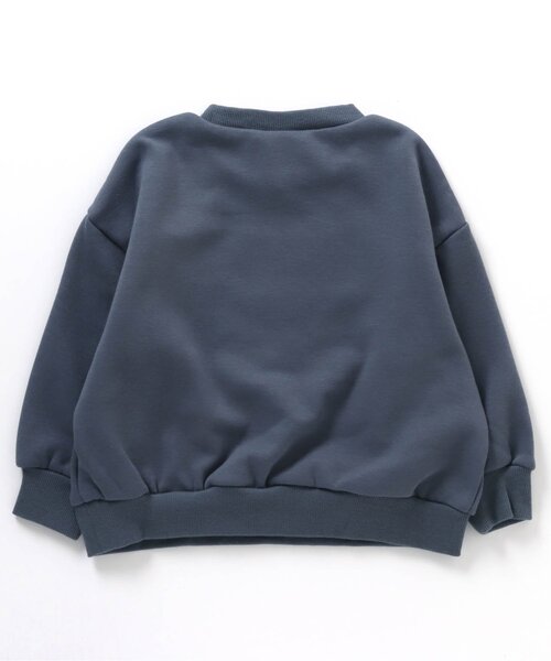 BREEZE（ブリーズ）の「【一部WEB限定カラー】あったかロゴプリントトレーナー_裏シャギー（スウェット・キッズ・キャメル/ベージュ/ワインレッド/ブラウン/ブラック/カーキ/ネイビー・110/140/150/100/90/120/130）」の22枚目の写真