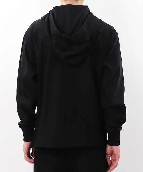 SHISKY（シスキー）の「【GOLF】ゴルフウェア　スーパーストレッチジップパーカー（ゴルフグッズ・メンズ・ブラック/チャコール・M/L/XL）」の9枚目の写真