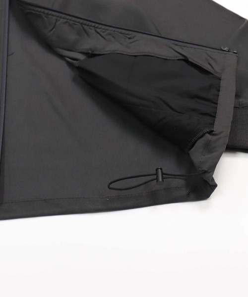 SHISKY（シスキー）の「【GOLF】ゴルフウェア　スーパーストレッチジップパーカー（ゴルフグッズ・メンズ・ブラック/チャコール・M/L/XL）」の12枚目の写真