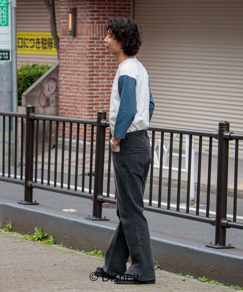 GOOD ROCK SPEED(グッドロックスピード)の「【GOOD ROCK SPEED/グッドロックスピード】別注ミッキーベースボールTシャツ 7分袖(Tシャツ/カットソー・メンズ・ホワイト系その他・M/L)」の22枚目の写真