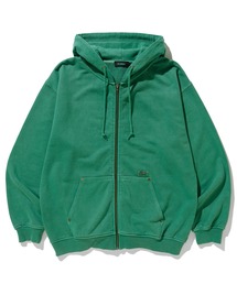 XLARGE | PIGMENT DYED ZIP UP HOODED SWEAT(パーカー)