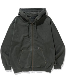 XLARGE | PIGMENT DYED ZIP UP HOODED SWEAT(パーカー)