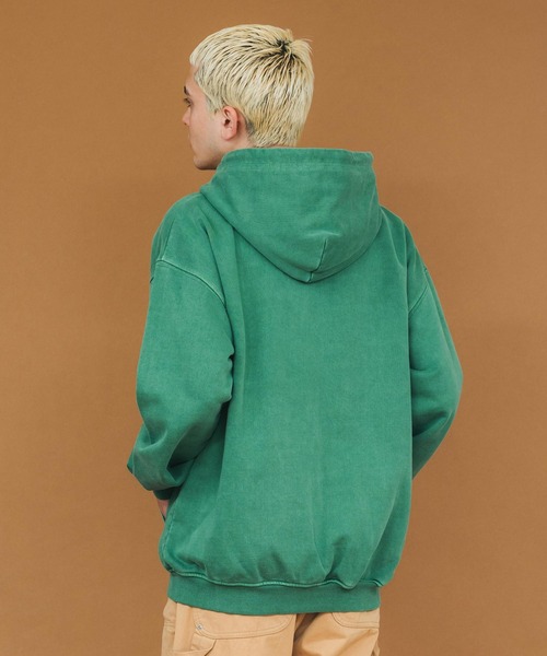 XLARGE（エクストララージ）の「PIGMENT DYED ZIP UP HOODED SWEAT