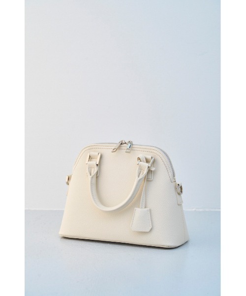 AZUL by moussy（アズールバイマウジー）の「DOUBLE ZIPPER HAND BAG/ダブルジッパーハンドバッグ（ハンドバッグ・レディース・ライトブルー/ブラック/アイボリー/ブルー/シルバー/グレー/グリーン/ベージュ/ライトグリーン・FREE）」の19枚目の写真