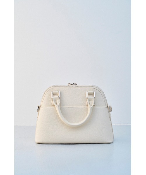 AZUL by moussy（アズールバイマウジー）の「DOUBLE ZIPPER HAND BAG/ダブルジッパーハンドバッグ（ハンドバッグ・レディース・ライトブルー/ブラック/アイボリー/ブルー/シルバー/グレー/グリーン/ベージュ/ライトグリーン・FREE）」の10枚目の写真