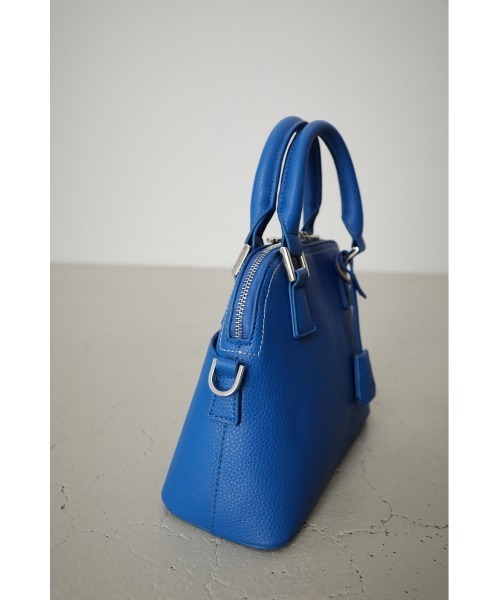 AZUL by moussy（アズールバイマウジー）の「DOUBLE ZIPPER HAND BAG/ダブルジッパーハンドバッグ（ハンドバッグ・レディース・ライトブルー/ブラック/アイボリー/ブルー/シルバー/グレー/グリーン/ベージュ/ライトグリーン・FREE）」の13枚目の写真