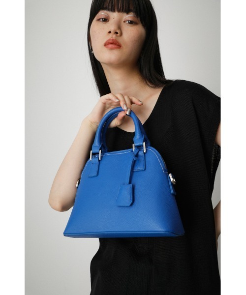 AZUL by moussy（アズールバイマウジー）の「DOUBLE ZIPPER HAND BAG/ダブルジッパーハンドバッグ（ハンドバッグ・レディース・ライトブルー/ブラック/アイボリー/ブルー/シルバー/グレー/グリーン/ベージュ/ライトグリーン・FREE）」の18枚目の写真