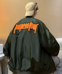 バックロゴブルゾン