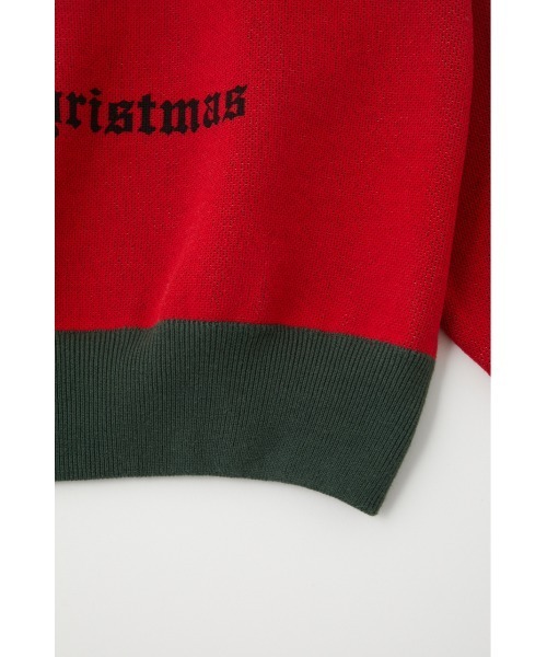 お正月SALE️ 【希少】moussyagi クリスマスニット　MOUSSY MOUSSY（マウジー）の「YG YAGI CHRISTMAS KNIT（ニット⁄セーター