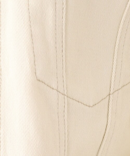 grove（グローブ）の「◆マルチに着回し!ノーカラーデニムジャケット（デニムジャケット・レディース・ネイビー/アイボリー/ブルー・02/03/01/05/04）」の15枚目の写真