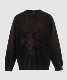 EGYPT PRINT VINTAGE SWEATSHIRT